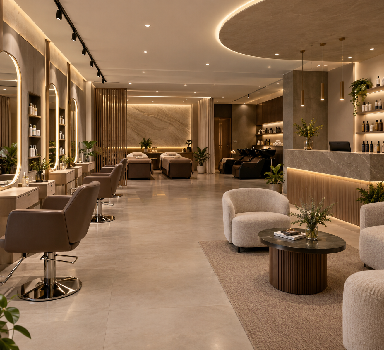 Salon & Spa Interiors