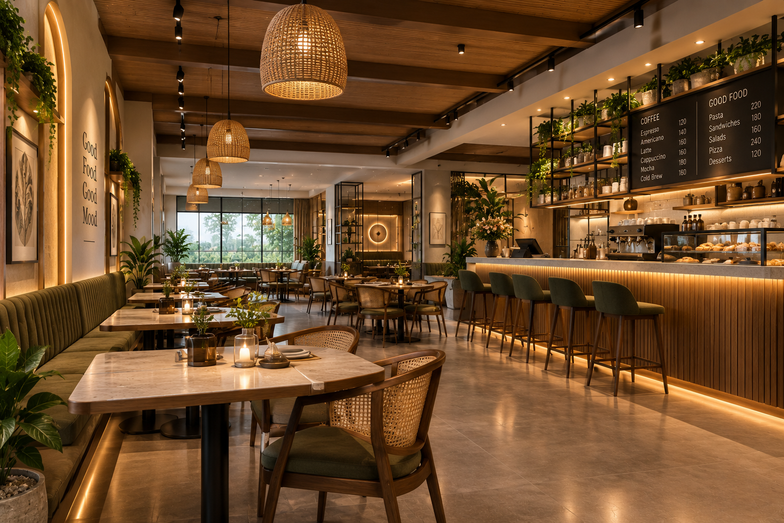 Café & Restaurant Interiors